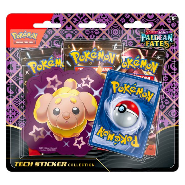Pokemon Scarlet & Violet - Paldean Fates Tech Sticker Collection