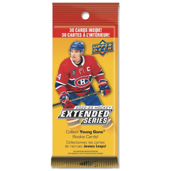 2022/23 Upper Deck Extended Series Hockey Fat Pack Box