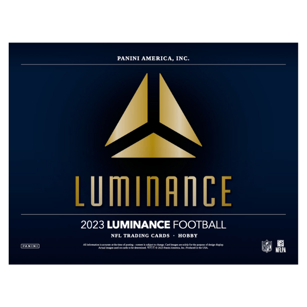 2023 Panini Luminance Football Hobby Box Pro Shop Sports