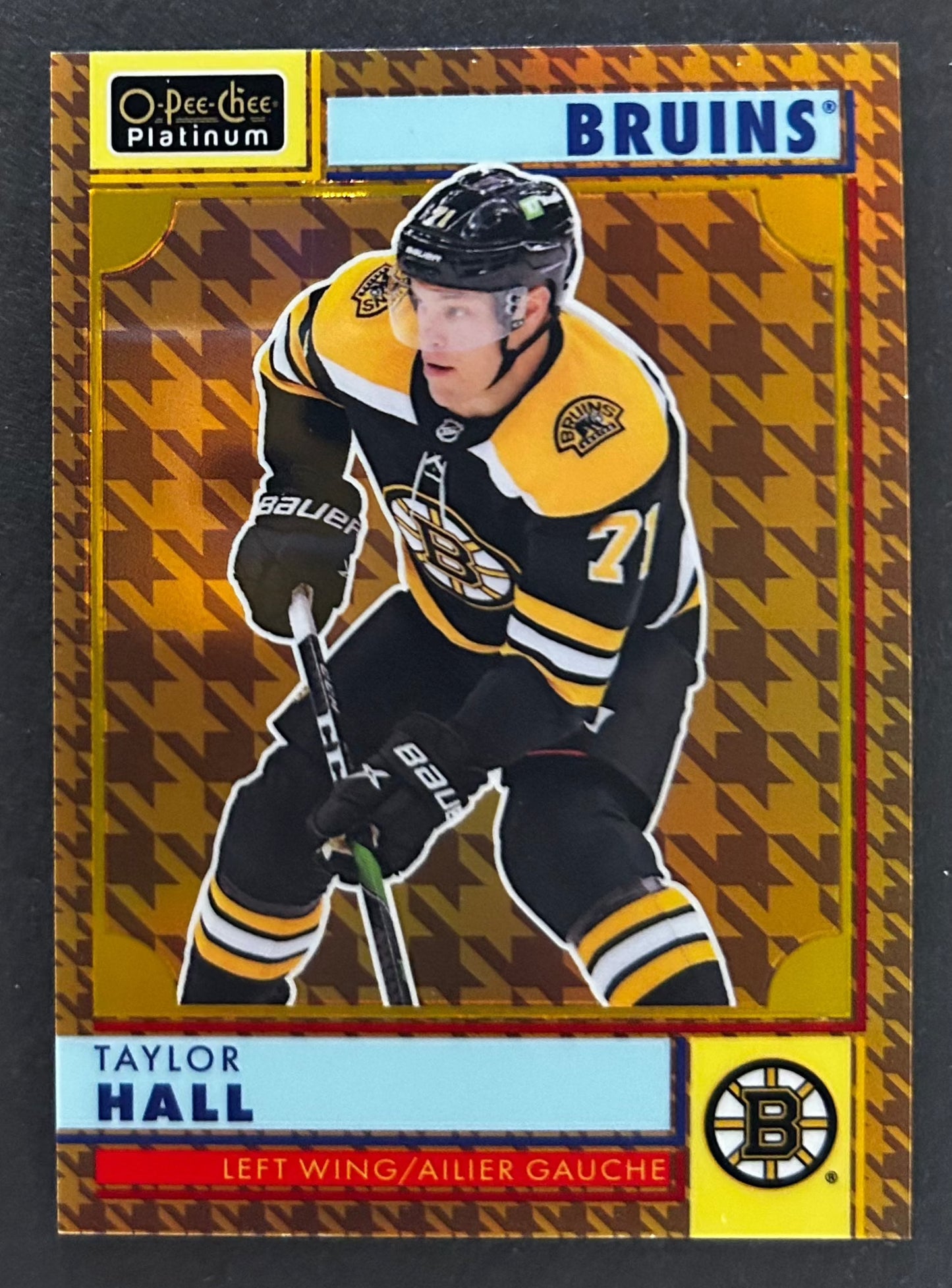Taylor Hall Retro Gold /15 - 2022/23 O Pee Chee Platinum