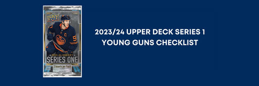 2022/23 upper deck series 1 young guns checklist