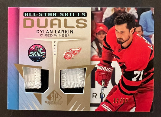 Dylan Larkin All-Star / Detroit Dual Patch /35 - 2023/24 SP Game Used