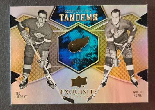 Ted Lindsay / Gordie Howe Exquisite Tandems - 2023/24 Equisite Collection