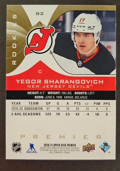 Yegor Sharangovich Premier Rookies /65 - 2020/21 Premier