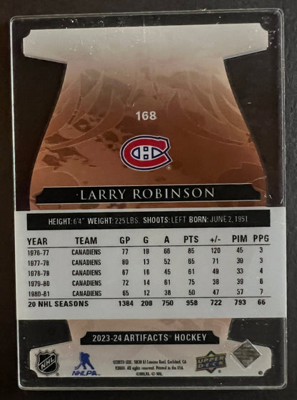 Larry Robinson Artifacts Legends Plexi - Plastic - 2023/24 Artifacts