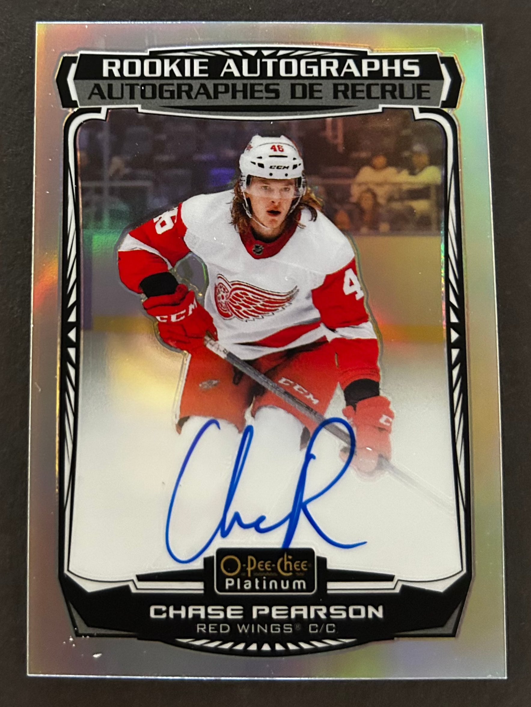 Chase Pearson Rookie Auto Rainbow - 2022/23 O-Pee-Chee Platinum 