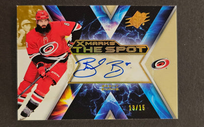 Brent Burns X Marks The Spot Auto /15 - 2023/24 SPX 