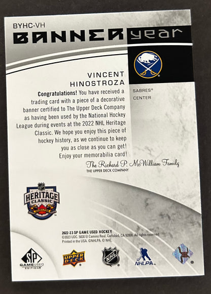 Vincent Himostroza Banner Year - 2022/23 SP Game Used