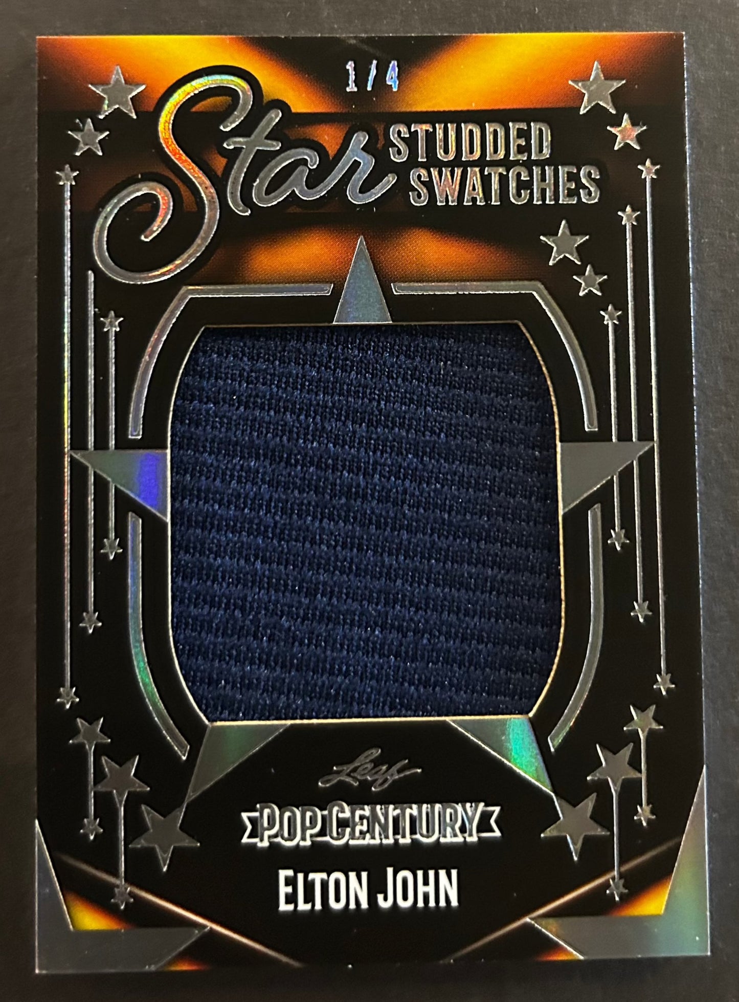 Elton John Star Studded Swatches /4 - 2023 Leaf Pop Century