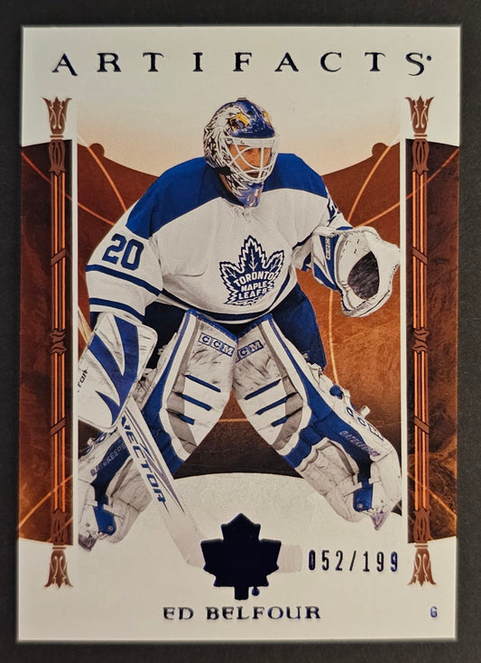 Ed Belfour Blue Steel Parallel /199 - 2022/23 Artifacts