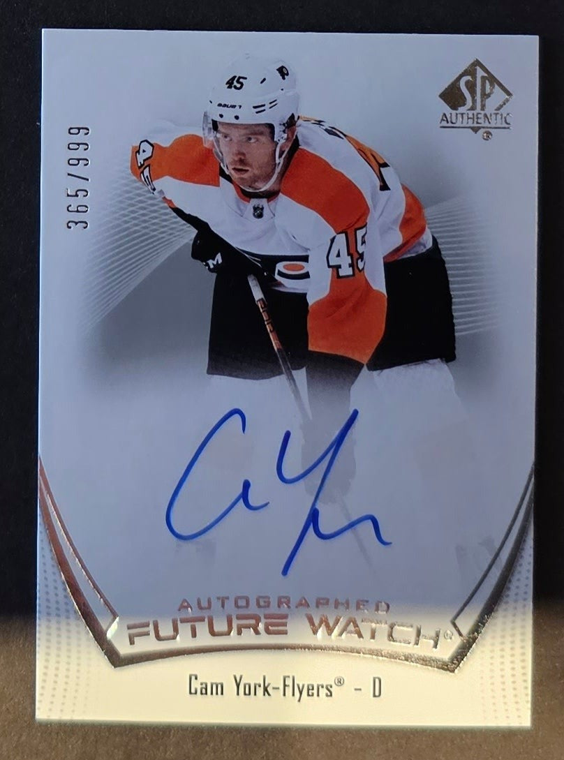 Cam York Future Watch - 2021/22 SP Authentic