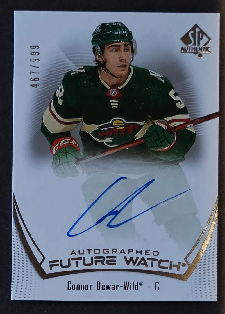 Connor Dewar Future Watch Auto - 2021/22 SP Authentic