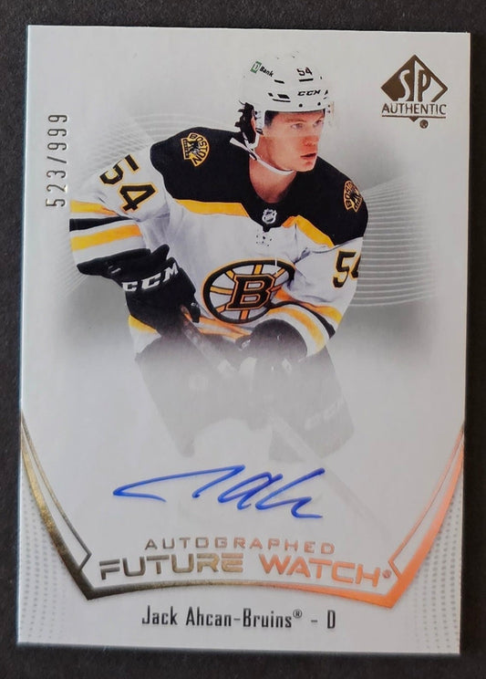 Jack Ahcan Future Watch Auto - 2021/22 SP Authentic