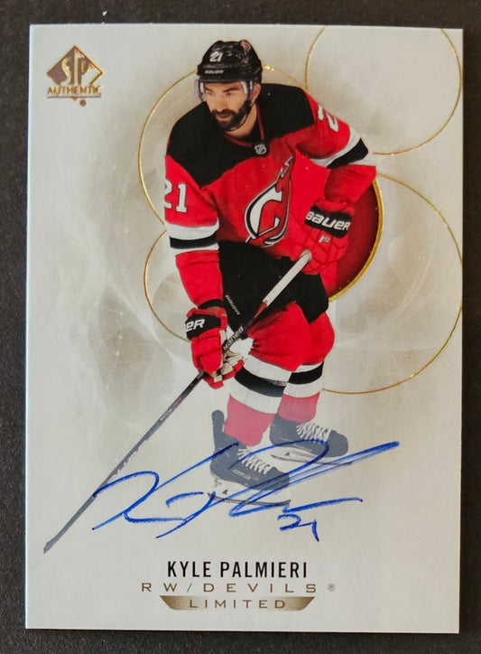 Kyle Palmieri Limited Gold Auto - 2020/21 SP Authentic