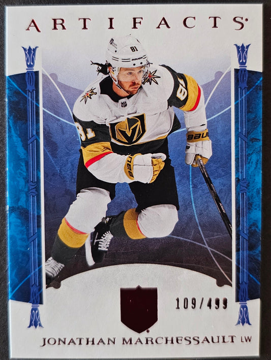 Jonathan Marchessault Ruby Red Parallel 109/499 - 2022/23 Artifacts