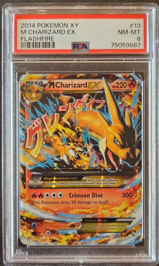 13/106 Graded PSA 8 - 2014 Pokemon XY Flashfire