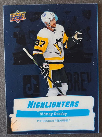 Sidney Crosby Highlighters Blue Acetate - 2022/23 Series 2