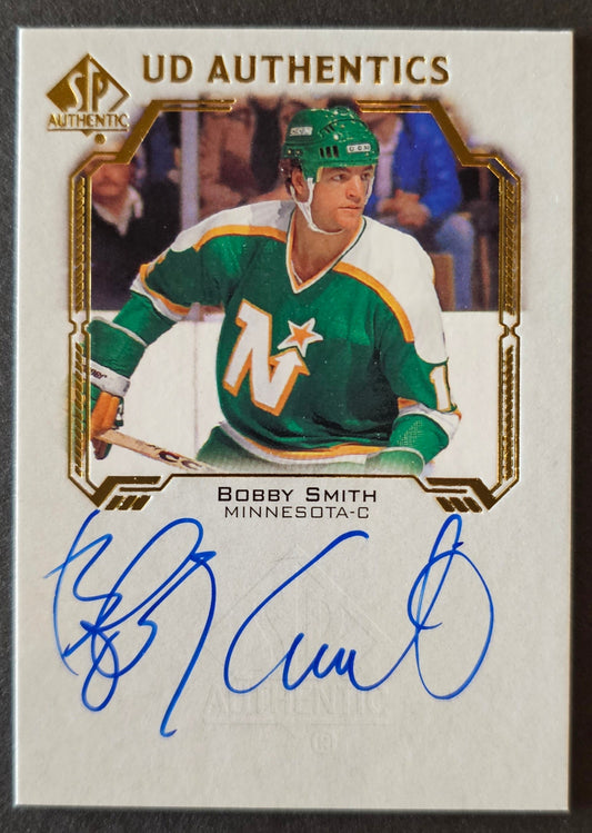 Bobby Smith UD Authentics Auto - 2021/22 SP Authentic