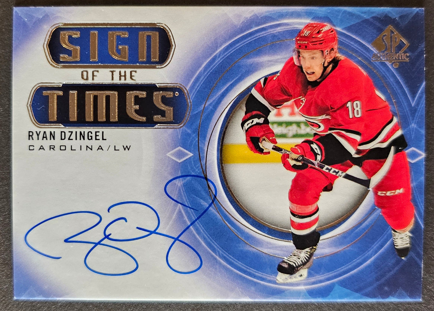 Ryan Dzingel Sign Of The Times Auto - 2020/21 SP Authentic