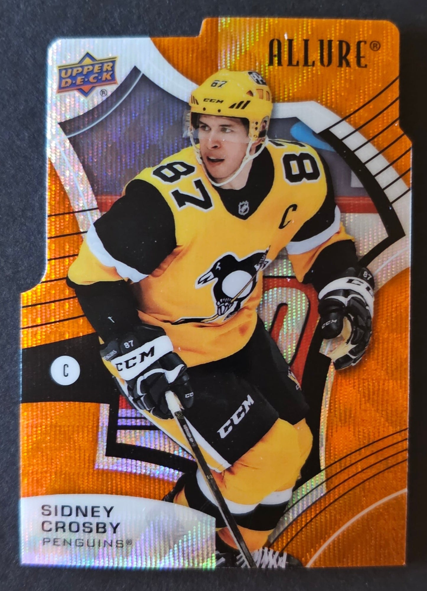 Sidney Crosby Orange Slice Die-Cut - 2021/22 Allure