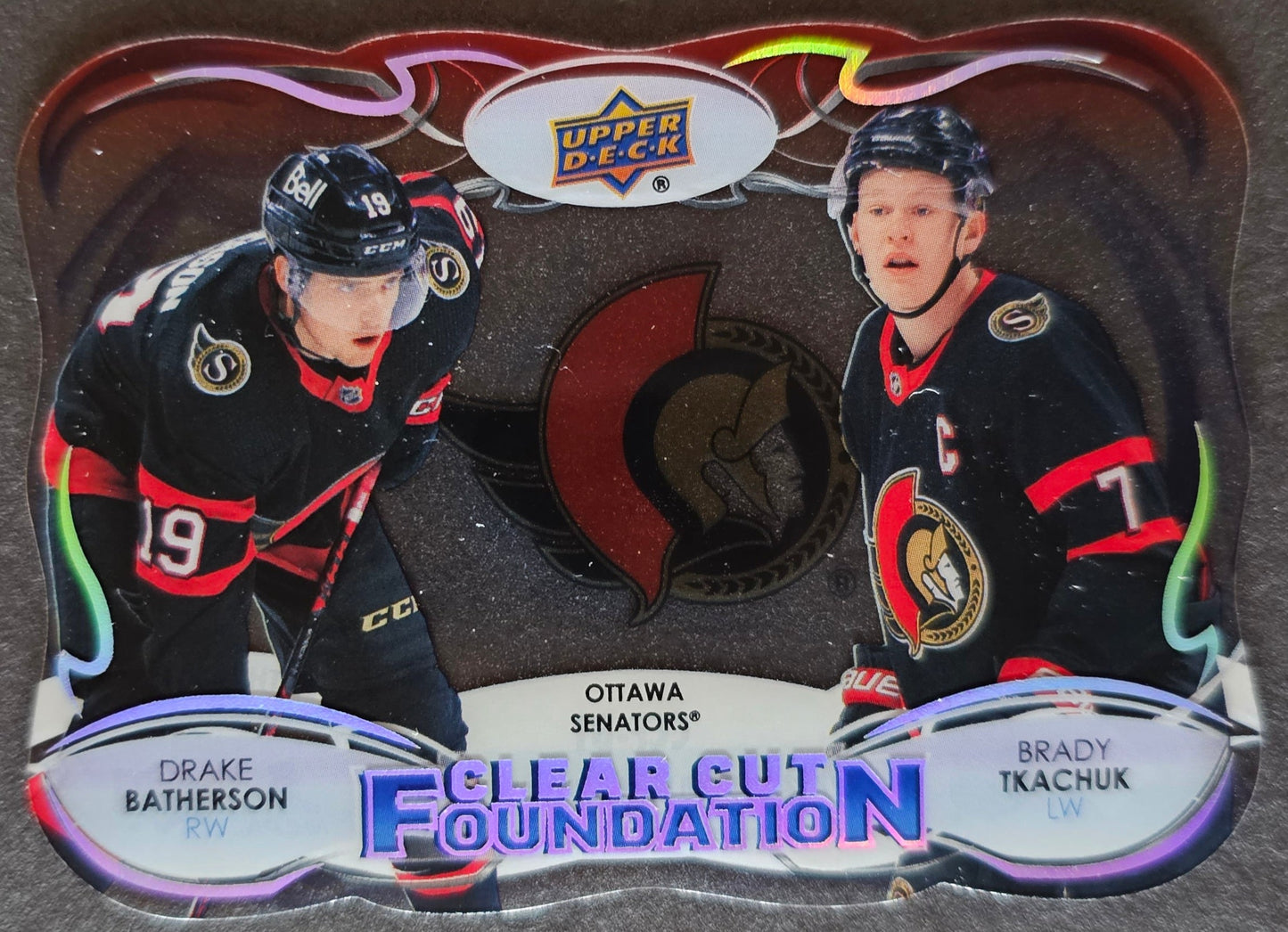 Brady Tkachuk / Drake Batherson Ottawa Clear Cut Foundation - 2022/23 Series 1