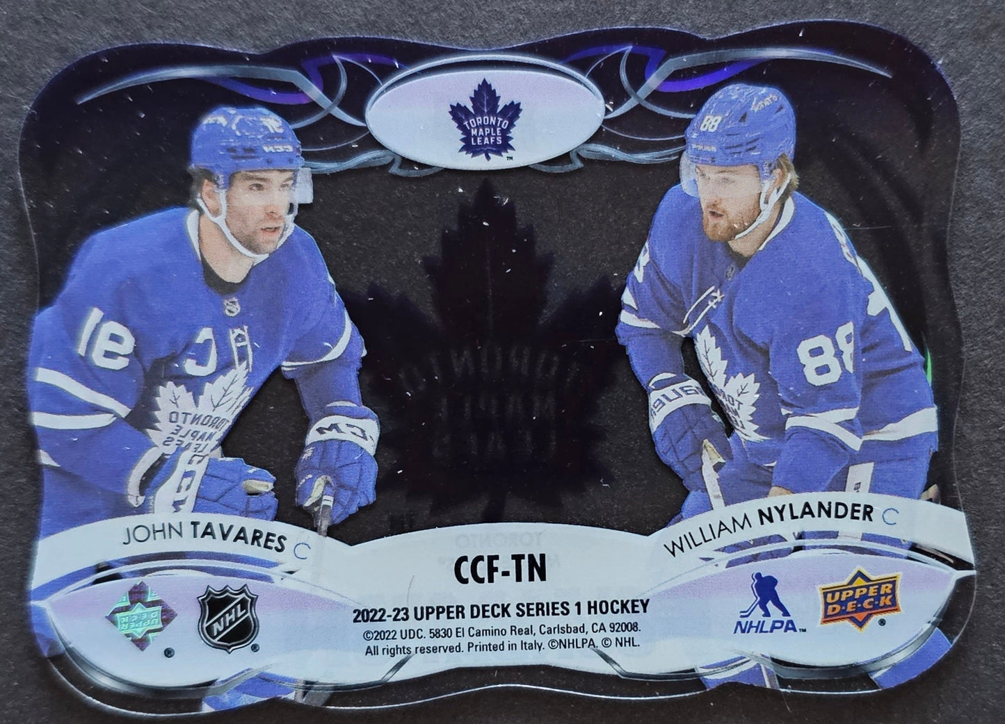 John Tavares / William Nylander Toronto Clear Cut Foundation - 2022/23 Series 1