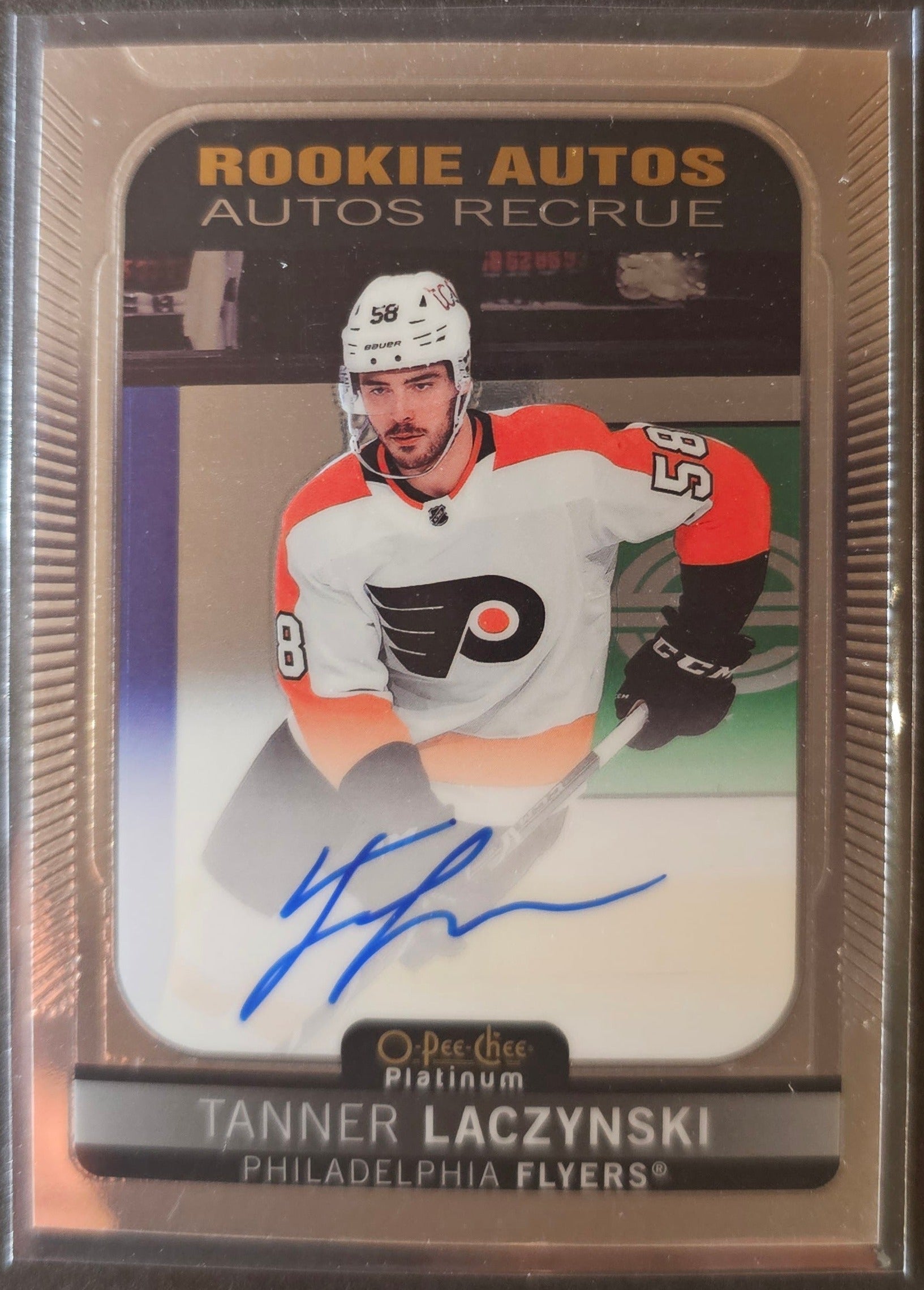 Tanner Laczynski Rookie Autos R-TL - 2021/22 O-Pee-Chee Platinum