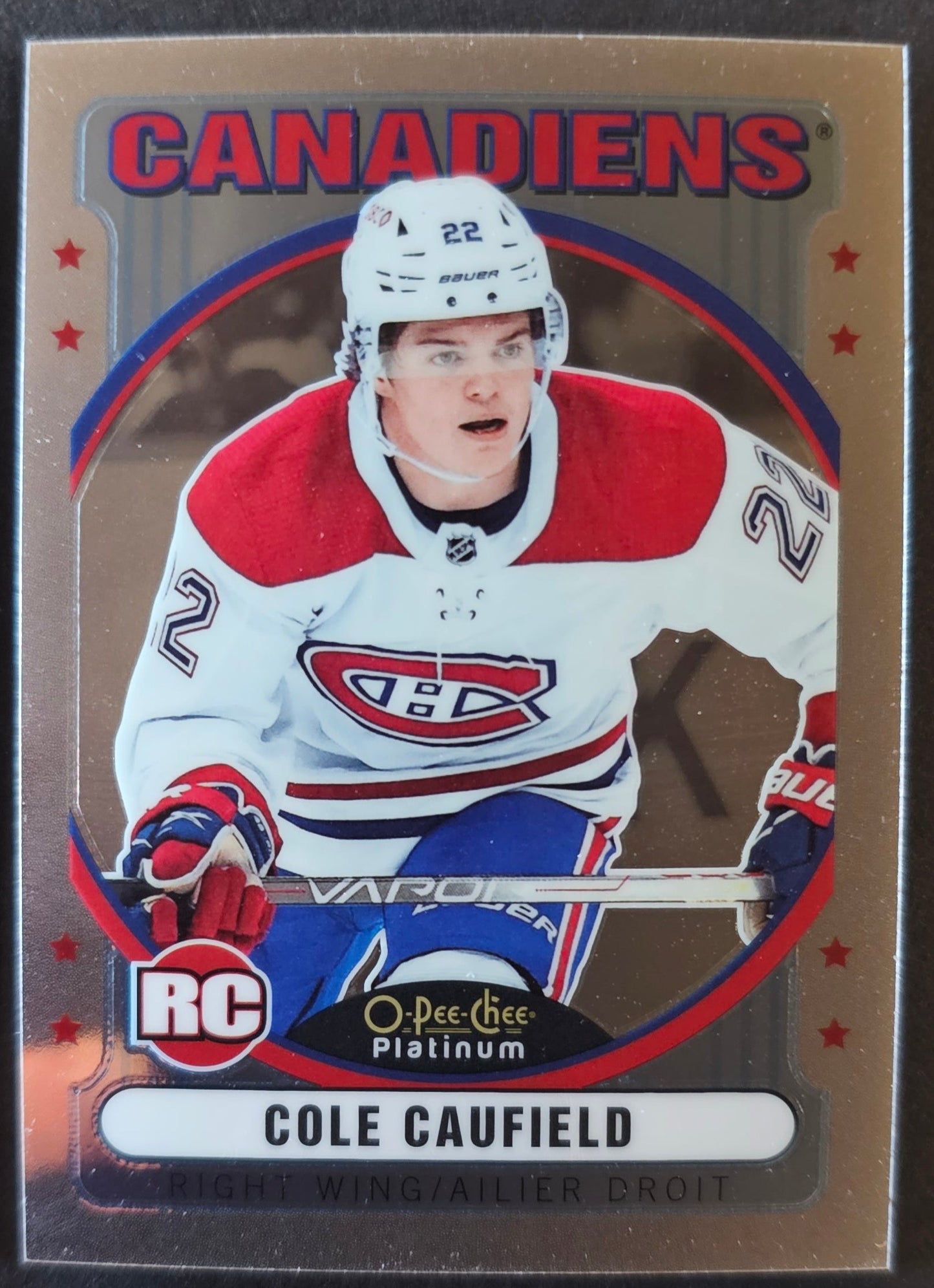 Cole Caufield Rookie 4 Card Lot - Marquee Rookie / OPC Retro / Die-Cut / Sweet Selections - 2021/22 O-Pee-Chee Platinum