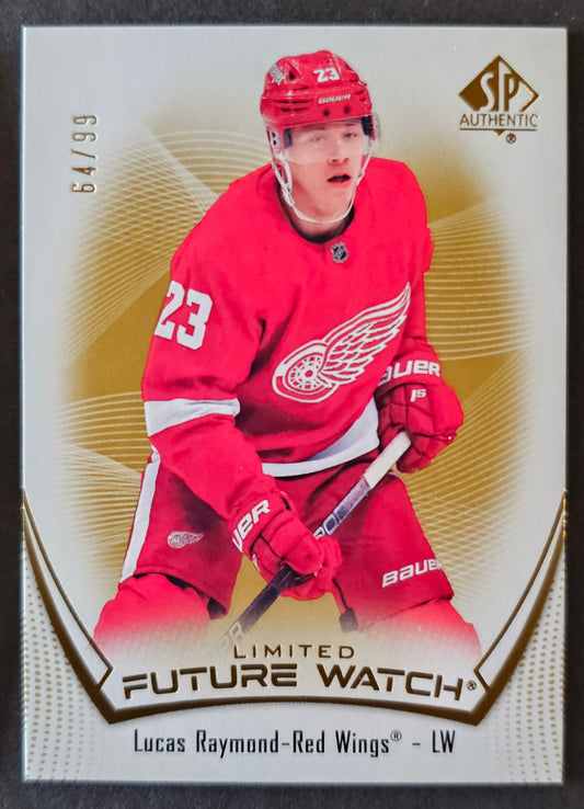 Lucas Raymond Limited Future Watch Gold /99 - 2021/22 SP Authentic