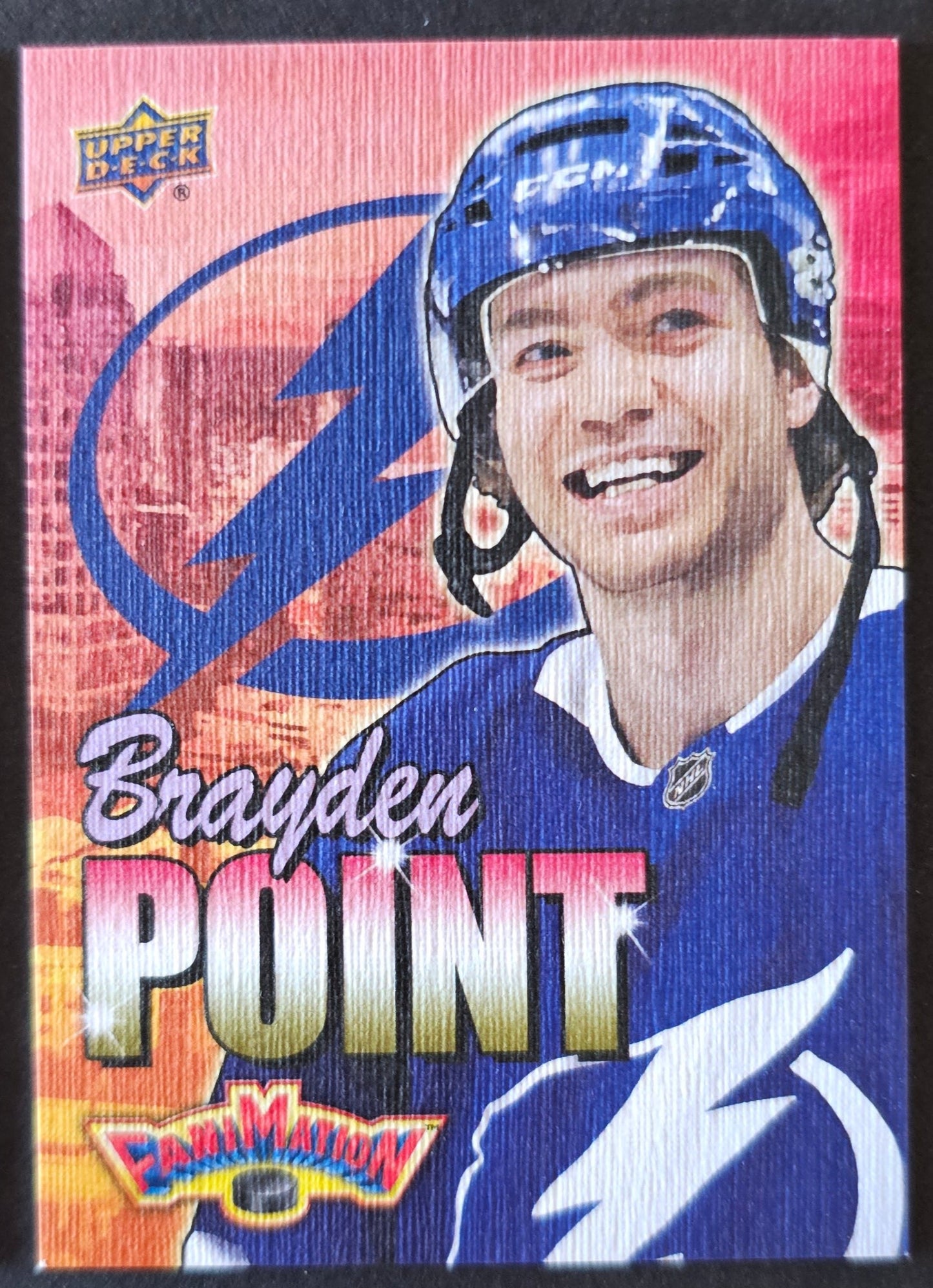 Brayden Pointe FaniMation - Rare Super Short Print - 2022/23 Series 2