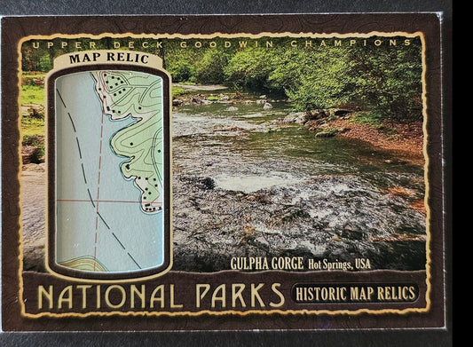 Gulpha Gorge National Parks Map Relic /21 - 2022 Goodwin Champions