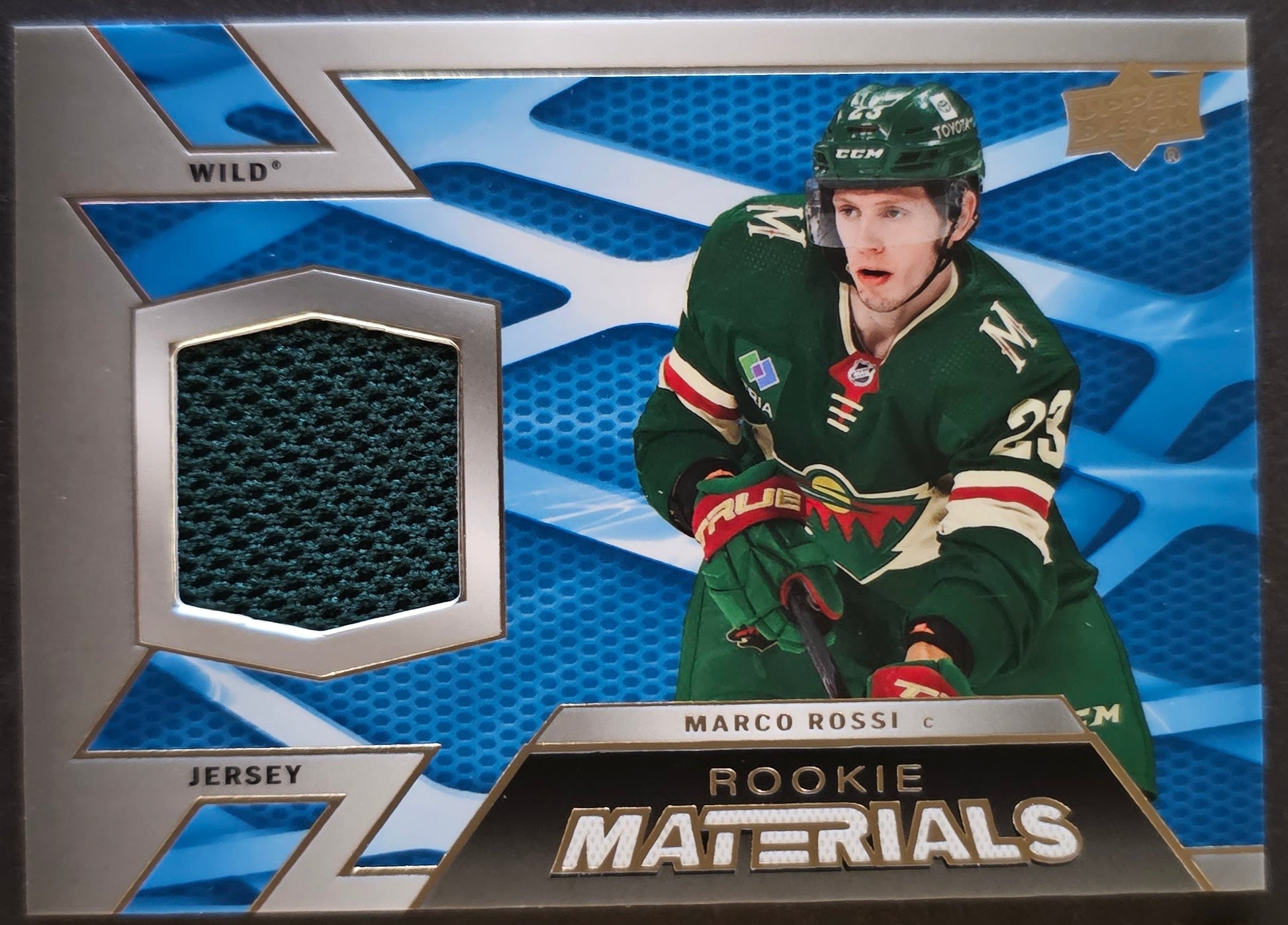 Marco Rossi Rookie Materials Jersey - 2022/23 Series 2