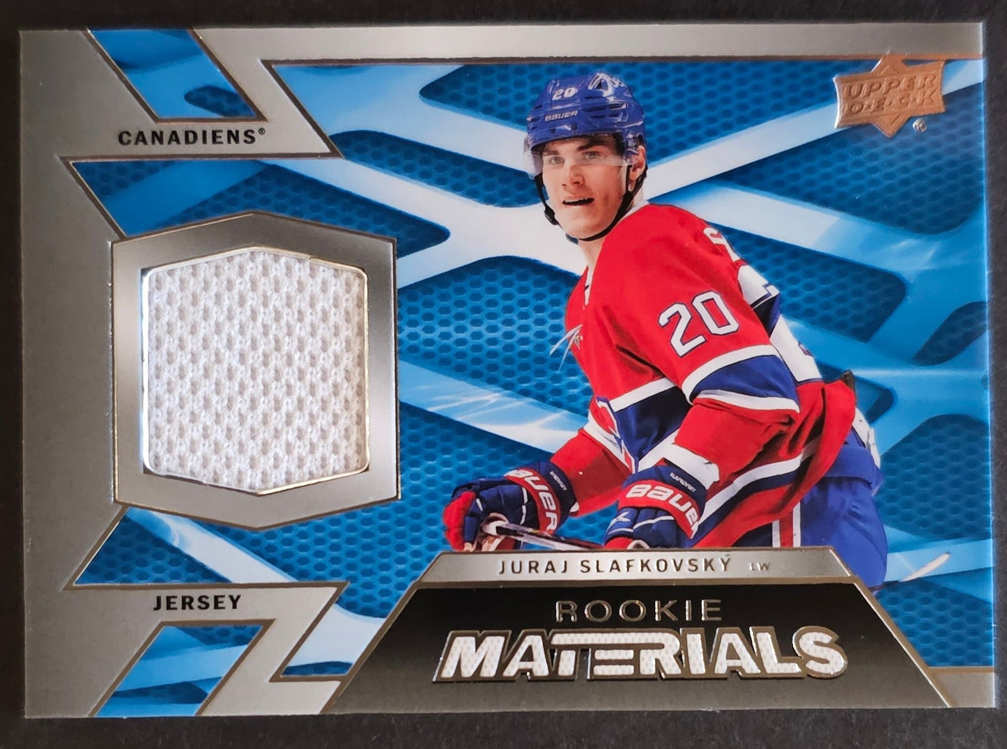 Juraj Slafkovsky Rookie Materials Jersey - 2022/23 Series 2