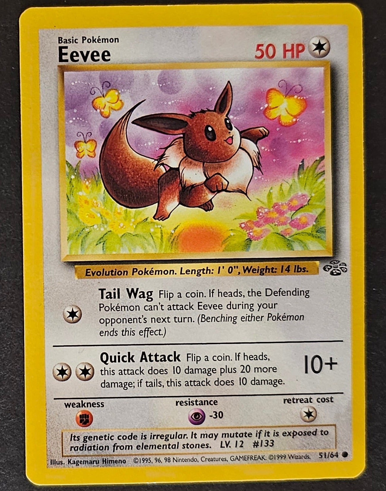 1999 Eevee Basic 51/64 - 1999 Jungle Set