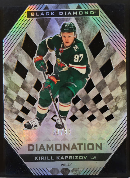 Kirill Kaprizov Diamonation /99 - 2022/23 Black Diamond