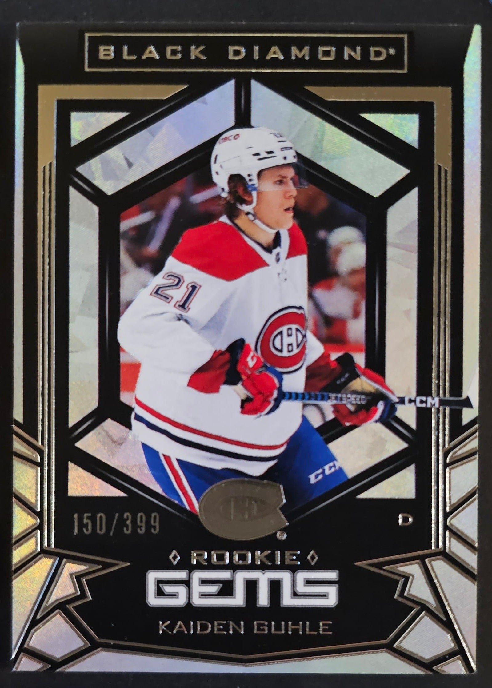 Kaiden Guhle Rookie Gems /399 - 2022/23 Black Diamond