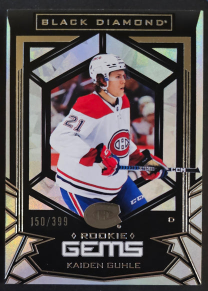 Kaiden Guhle Rookie Gems /399 - 2022/23 Black Diamond