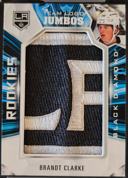 Brandt Clarke Rookies Team Logo Jumbos - 2022/23 Black Diamond