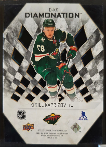 Kirill Kaprizov Diamonation /99 - 2022/23 Black Diamond