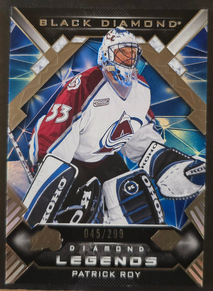 Patick Roy Diamond Legends /399 - 2022/23 Black Diamond