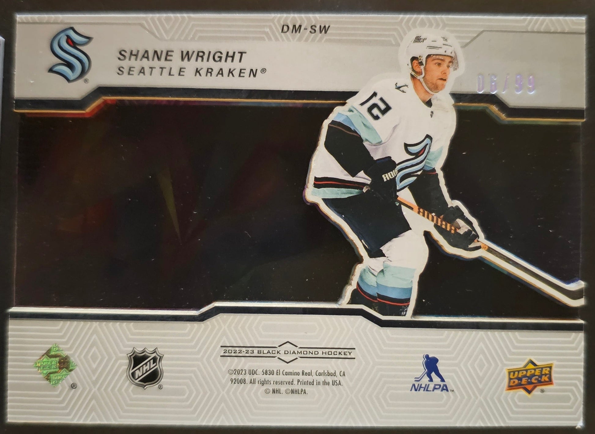 Shane Wright Diamond Might /99 - 2022/23 Black Diamond