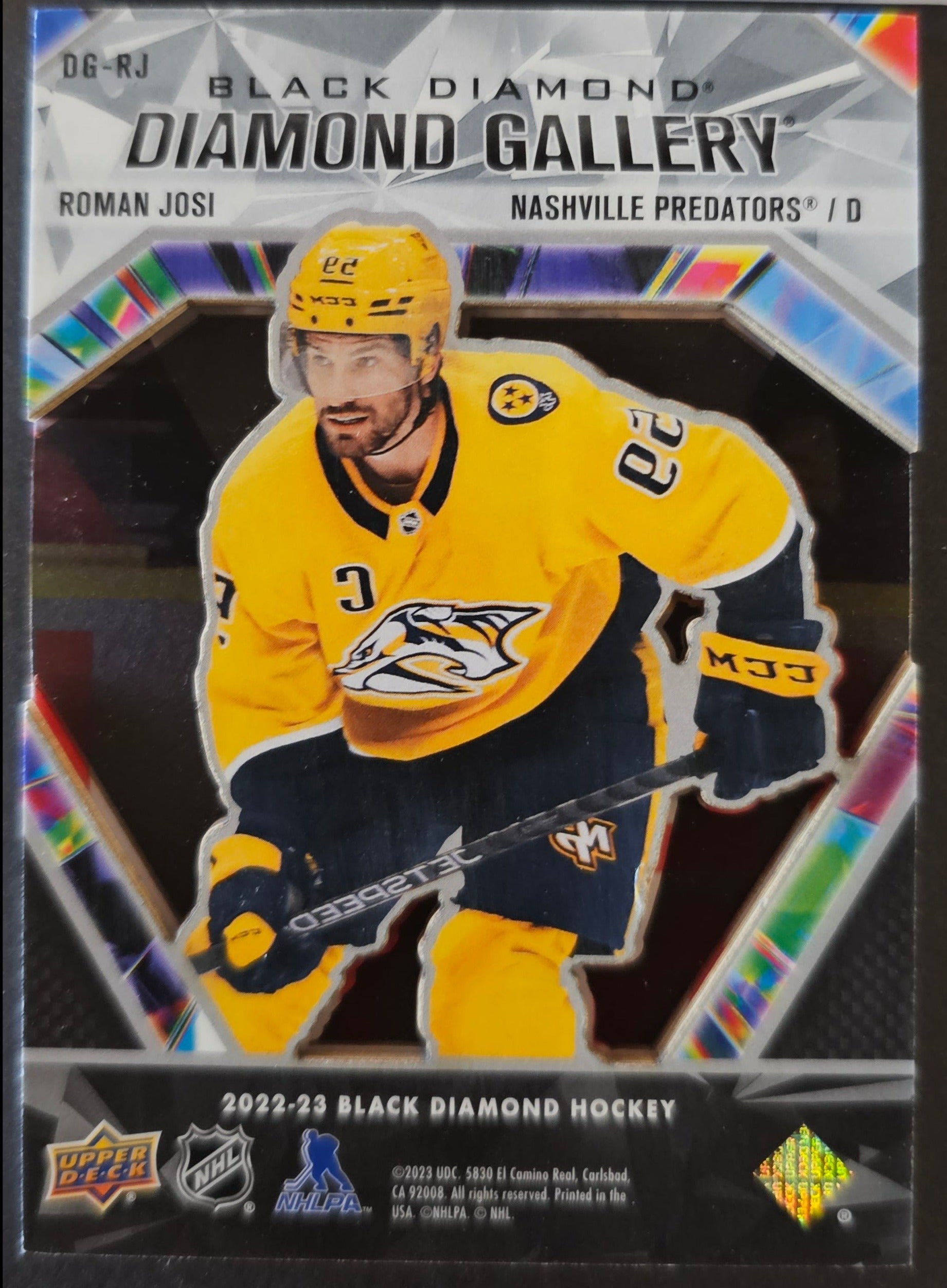 Roman Josi Diamond Gallery - 2022/23 Black Diamond