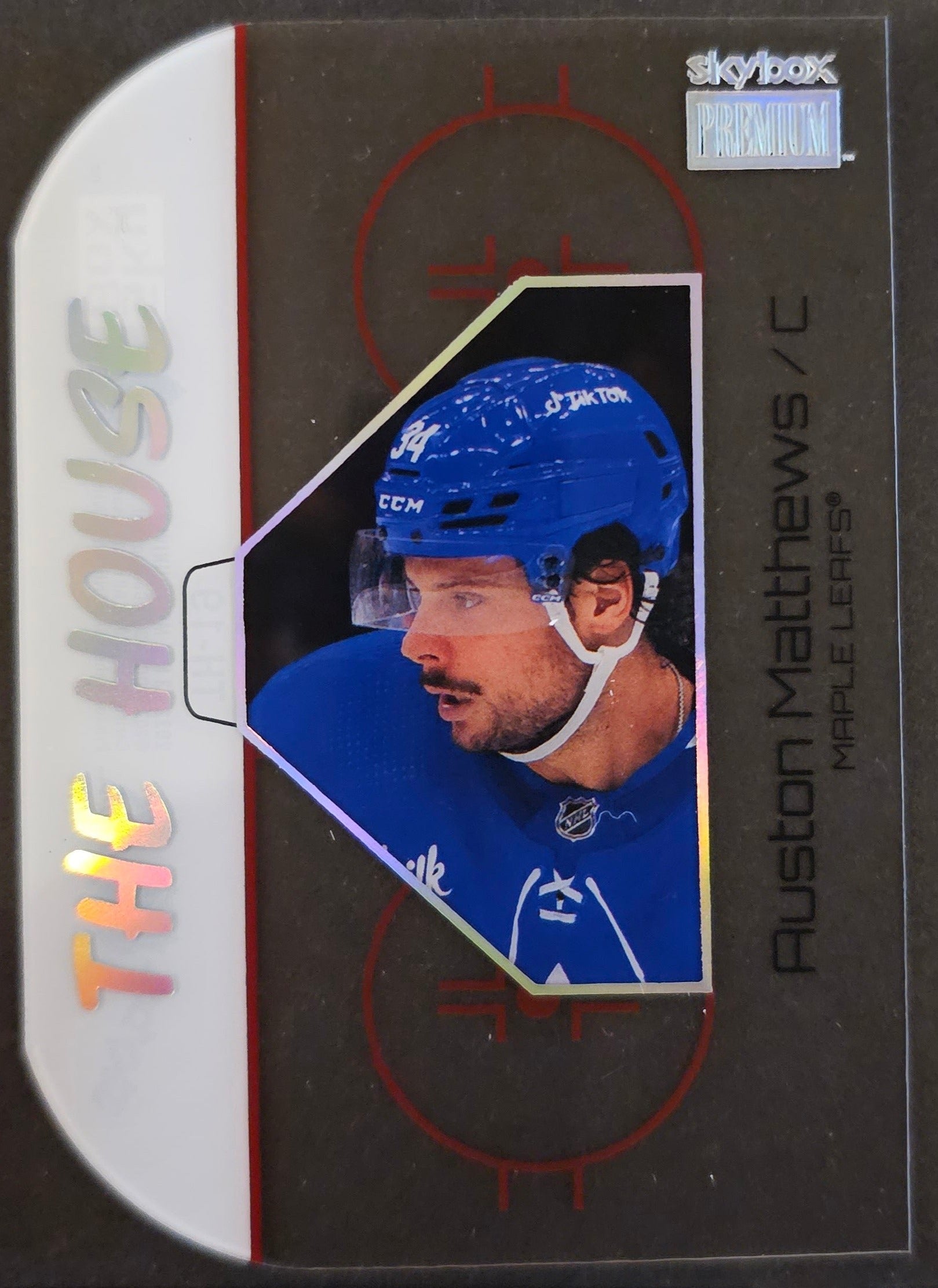 Auston Matthews The House - 2022/23 Skybox Metal Universe