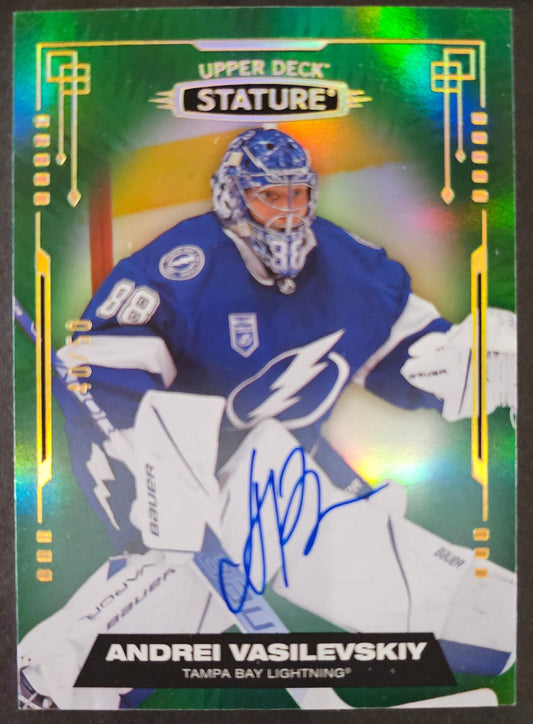 Andrei Vasilevskiy Green Auto /50 - 2021/22 Stature