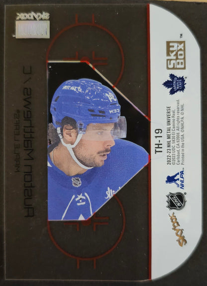 Auston Matthews The House - 2022/23 Skybox Metal Universe