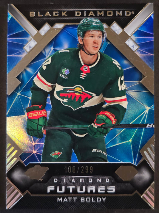 Matt Boldy Diamond Futures /299 - 2022/23 Black Diamond