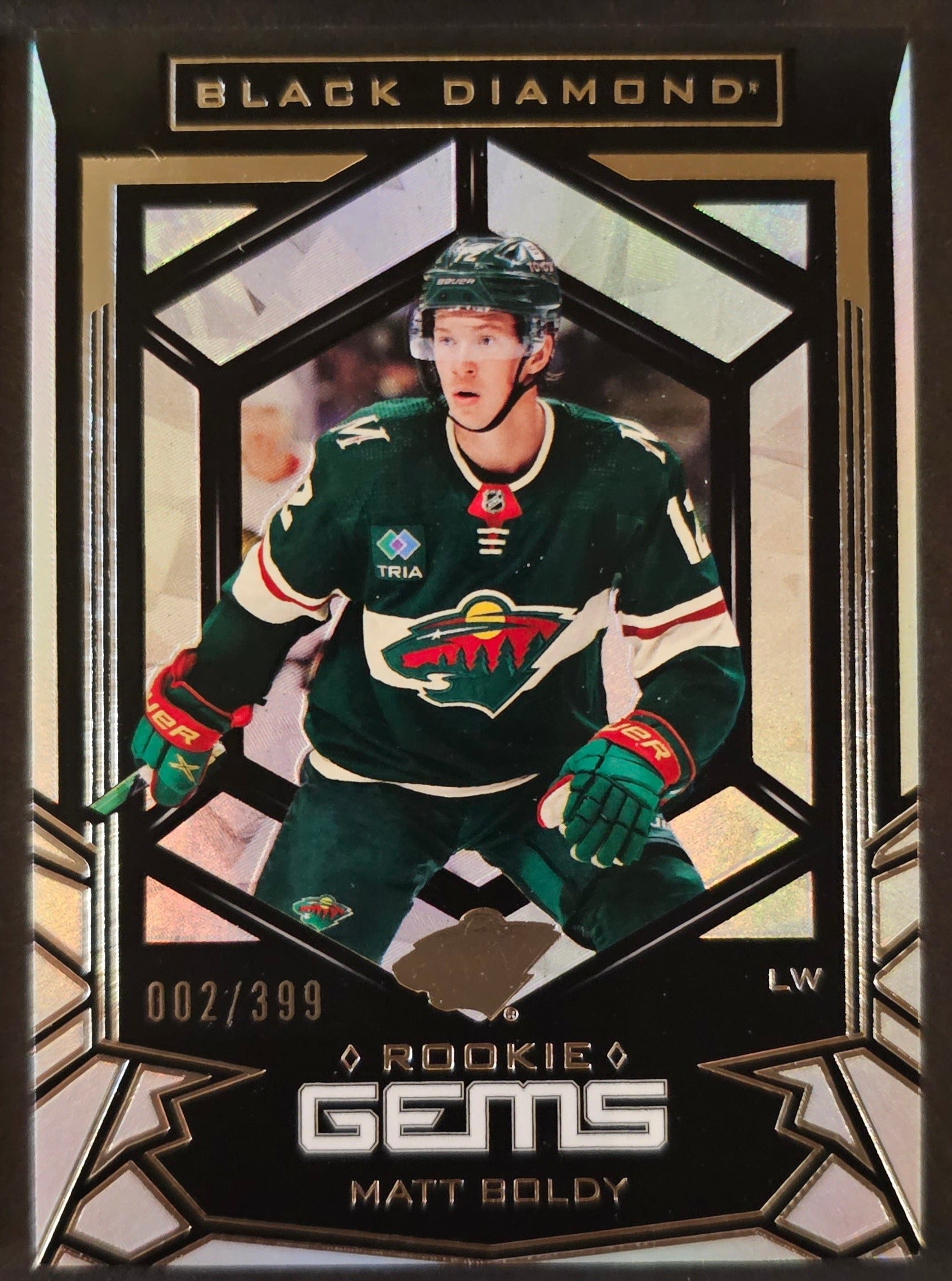 Matt Boldy Rookie Gems /399 - 2022/23 Black Diamond