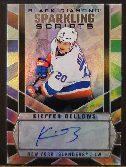 Kieffer Bellows Sparkling Scripts Auto - 2022/23 Black Diamond