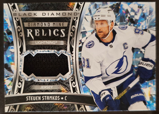 Steven Stamkos Diamond Mine Relics Jersey - 2022/23 Black Diamond