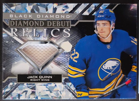 Jack Quinn Diamond Debut Relics Jersey - 2022/23 Black Diamond